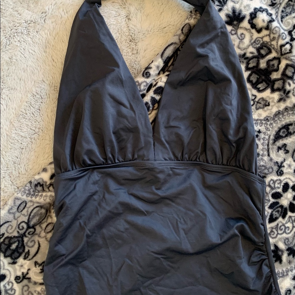 Old Navy ~ Dark Gray Tankini